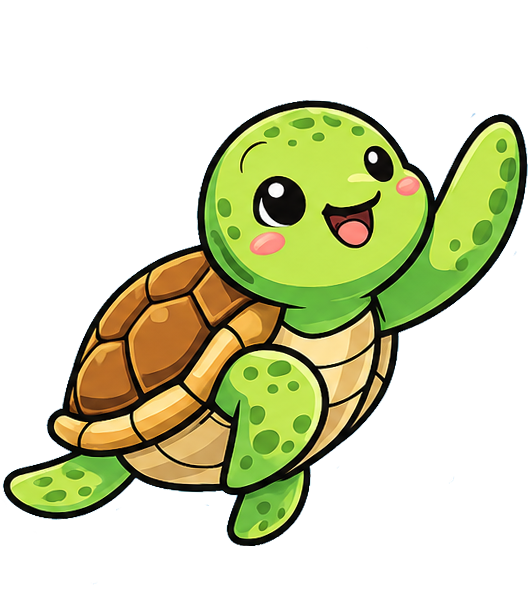 Turtie sports character
